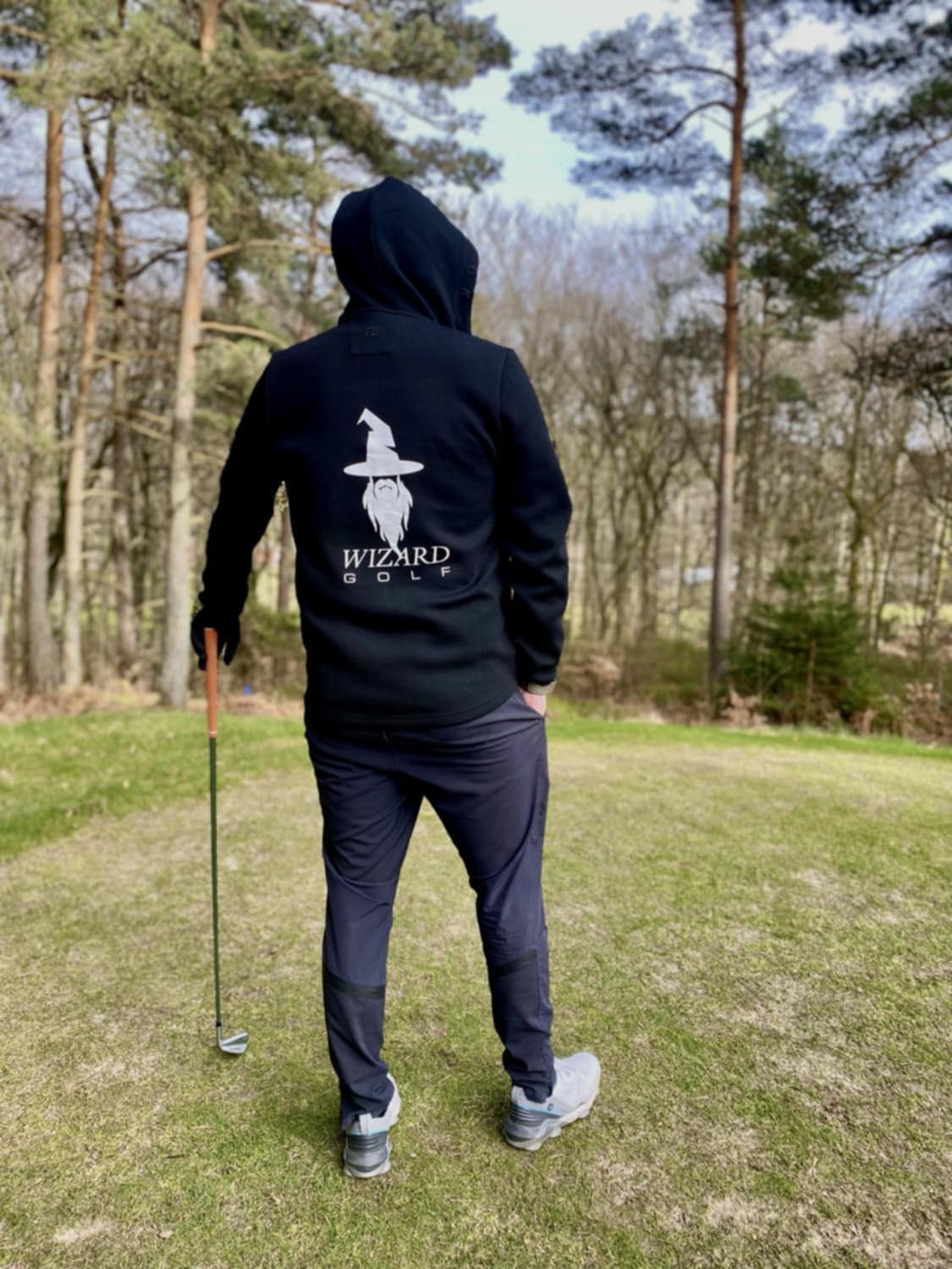 wizard golf hoodie